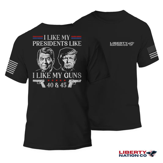I Like My Presidents Like Conservative Premium Classic T-Shirt