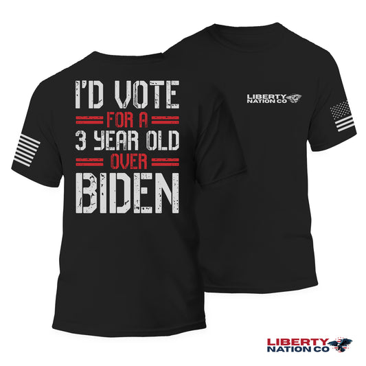 I'd Vote For A 3 Year Old Conservative Premium Classic T-Shirt