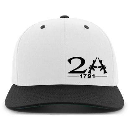 2A 1791 Second Amendment 5 Panel Snapback Hat