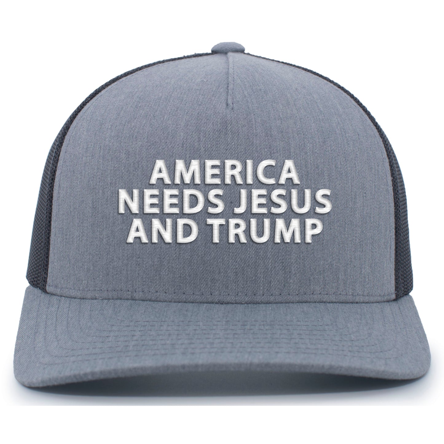 America Needs Jesus And Trump 5 Panel Snapback Hat
