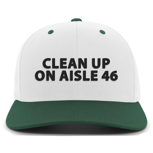 Clean Up On Aisle 46 5 Panel Snapback Hat